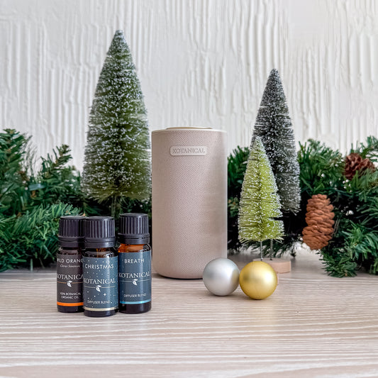 Rechargeable Diffuser Holiday Bundle (Cream)