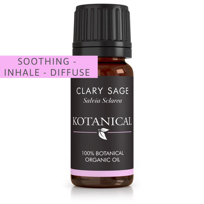 Clary Sage Essential Oil kotanical 